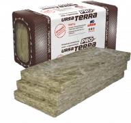 Утеплитель URSA Terra 34 PN PRO 1250х610х100 (9,15 м2/уп, 0,915 м3/уп, (12))
